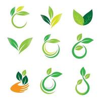 illustration d'images logo écologie vecteur