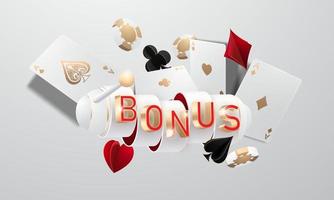 bonus de casino en ligne, vecteur