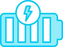 icône de vecteur de batterie pleine