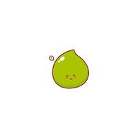 japon nourriture mignon personnage illustration sourire heureux mascotte logo enfants vecteur