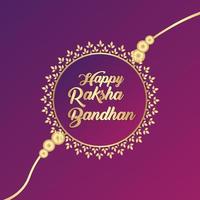 illustration vectorielle gratuite de joyeux raksha bandhan festif vecteur