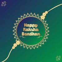 illustration vectorielle gratuite de joyeux raksha bandhan festival décoratif vecteur