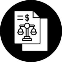 icône de vecteur juridique