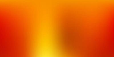 toile de fond flou vecteur orange clair.