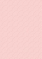 abstrait cercle ligne Contexte illustration papier Taille avec rose couleur. vecteur