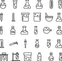 pack ligne chimie vecteur