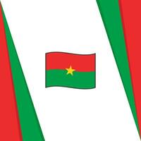 burkina faso drapeau abstrait Contexte conception modèle. burkina faso indépendance journée bannière social médias poste. burkina faso drapeau vecteur