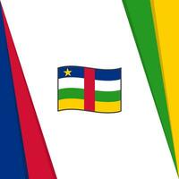 central africain république drapeau abstrait Contexte conception modèle. central africain république indépendance journée bannière social médias poste. central africain république drapeau vecteur