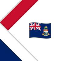 caïman îles drapeau abstrait Contexte conception modèle. caïman îles indépendance journée bannière social médias poste. caïman îles illustration vecteur