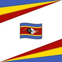 eswatini drapeau abstrait Contexte conception modèle. eswatini indépendance journée bannière social médias poste. eswatini conception vecteur