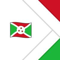 burundi drapeau abstrait Contexte conception modèle. burundi indépendance journée bannière social médias poste. burundi dessin animé vecteur