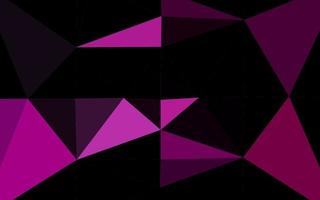 modèle polygonal de vecteur violet clair.