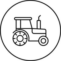 icône de vecteur de tracteur