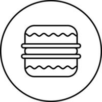 icône de vecteur de macaron