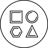 géométrique formes vecteur icône