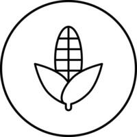 icône de vecteur de maïs