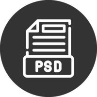 conception d'icône créative de fichier psd vecteur