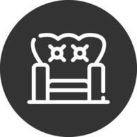conception d'icône créative fauteuil vecteur