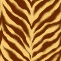 aquarelle zèbre sans couture modèle. flou animal rayures dans beige et marron couleurs vecteur
