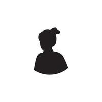 femme tête silhouette, visage profil, esquisser. main tiré vecteur illustration, isolé sur blanc Contexte. conception pour invitation, salutation carte, ancien style.