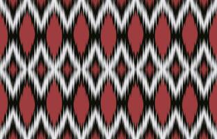 ethnique abstrait ikat art. aztèque ornement imprimer. géométrique ethnique modèle sans couture Couleur Oriental. conception pour Contexte ,rideau, tapis, fond d'écran, vêtements, emballage, batique, vecteur illustration.