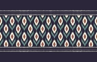 ethnique abstrait ikat art. aztèque ornement imprimer. géométrique ethnique modèle sans couture Couleur Oriental. conception pour Contexte ,rideau, tapis, fond d'écran, vêtements, emballage, batique, vecteur illustration.