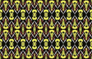 ethnique abstrait ikat art. aztèque ornement imprimer. géométrique ethnique modèle sans couture Couleur Oriental. conception pour Contexte ,rideau, tapis, fond d'écran, vêtements, emballage, batique, vecteur illustration.