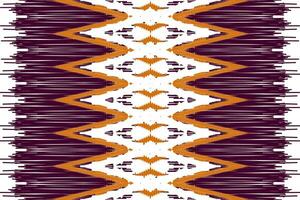 magnifique ethnique abstrait ikat art. sans couture kasuri modèle dans tribal, populaire broderie, et mexicain style. vecteur