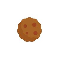 vecteur d'icône de cookie
