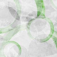 vert et gris grunge cercles abstrait Contexte vecteur