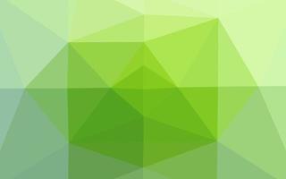 motif de triangle flou de vecteur vert clair.