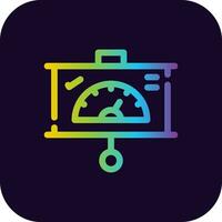 projet accomplissement Créatif icône conception vecteur