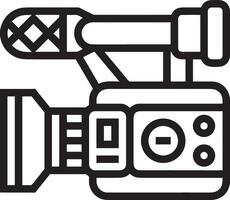 caméra la photographie icône symbole image vecteur. illustration de multimédia photographique lentille grapich conception image vecteur