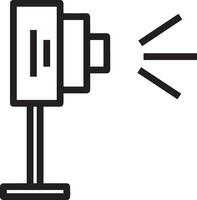 caméra la photographie icône symbole image vecteur. illustration de multimédia photographique lentille grapich conception image vecteur