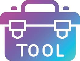 illustration de conception d'icône de vecteur de boîte à outils