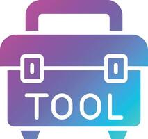 illustration de conception d'icône de vecteur de trousse à outils
