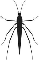 insectes beauté dans vecteur bâton insecte glyphe badge