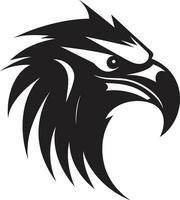 planant vautour silhouette gracieux vautour logo conception vecteur