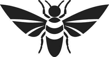 dard sinistre règne icône royal insecte Empire logo vecteur