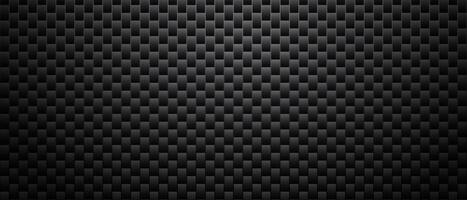 foncé carbone vecteur Contexte noir carbone fibre texture