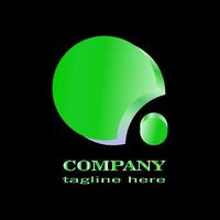 vert Couleur logo conception. attrayant et élégant. vecteur modifiable