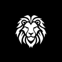 Lion - minimaliste et plat logo - vecteur illustration