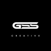 GS lettre initiale logo conception modèle vecteur illustration