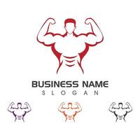 conception de logo de remise en forme vector illustrationicon