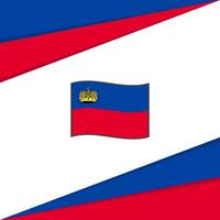 Liechtenstein drapeau abstrait Contexte conception modèle. Liechtenstein indépendance journée bannière social médias poste. Liechtenstein conception vecteur