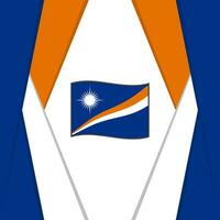Marshall îles drapeau abstrait Contexte conception modèle. Marshall îles indépendance journée bannière social médias poste. Marshall îles Contexte vecteur
