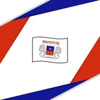 mayotte drapeau abstrait Contexte conception modèle. mayotte indépendance journée bannière social médias poste. mayotte vecteur