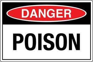 osha sécurité panneaux marquage étiquette normes danger avertissement mise en garde remarquer poison vecteur