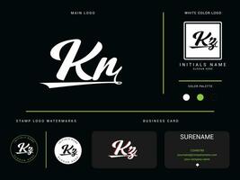 monogramme kr mode logo icône, vêtements Vêtements kz kr logo lettre conception avec l'image de marque vecteur
