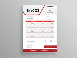 affaires facture d'achat forme modèle. facturation devis, argent factures ou liste de prix et Paiement accord conception modèles. impôt former, facture graphique ou Paiement reçu. vecteur